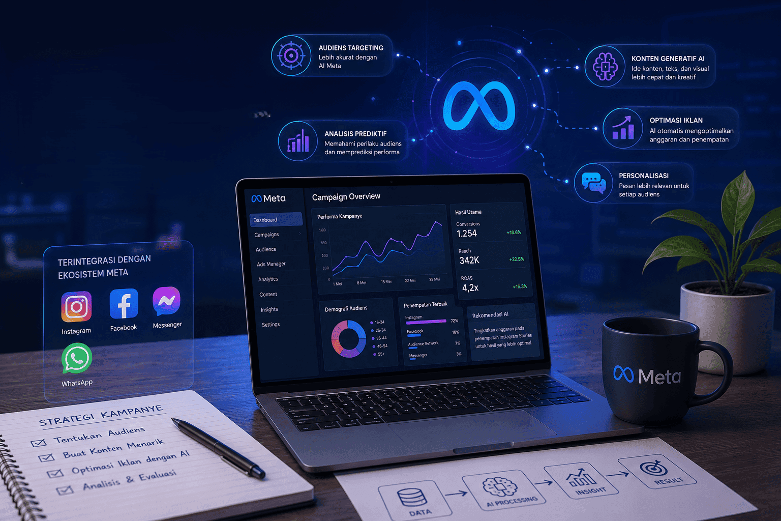 Bagaimana AI terbaru dari Meta mengubah strategi social media marketing