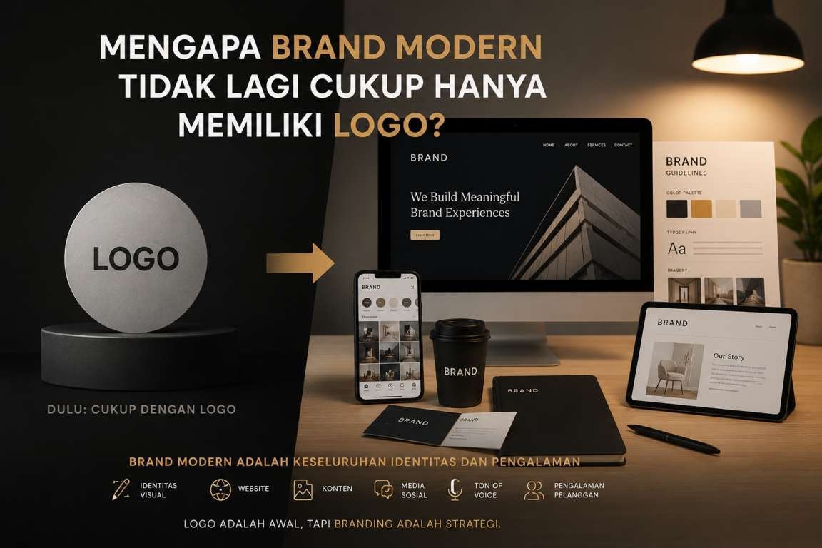 Mengapa Brand Modern Tidak Lagi Cukup Hanya Memiliki Logo