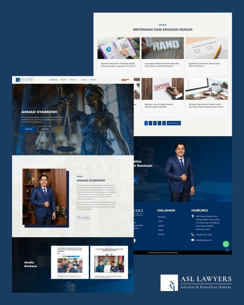 Portofolio Rumah Cipta Kreatif ASL Lawyers Advokat