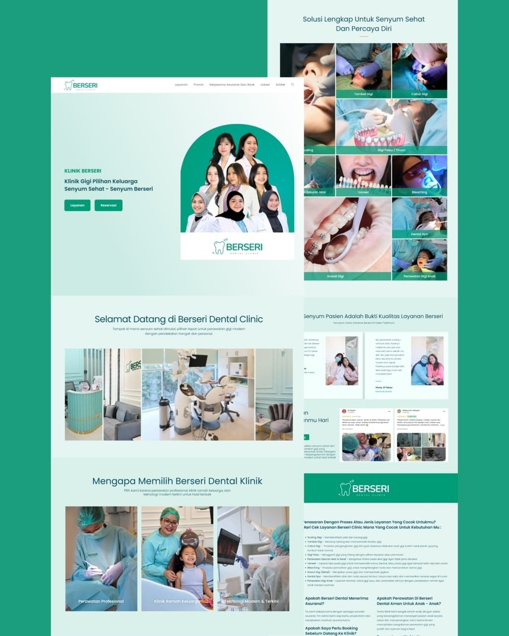 Portofolio Rumah Cipta Kreatif Berseri Klinik Gigi