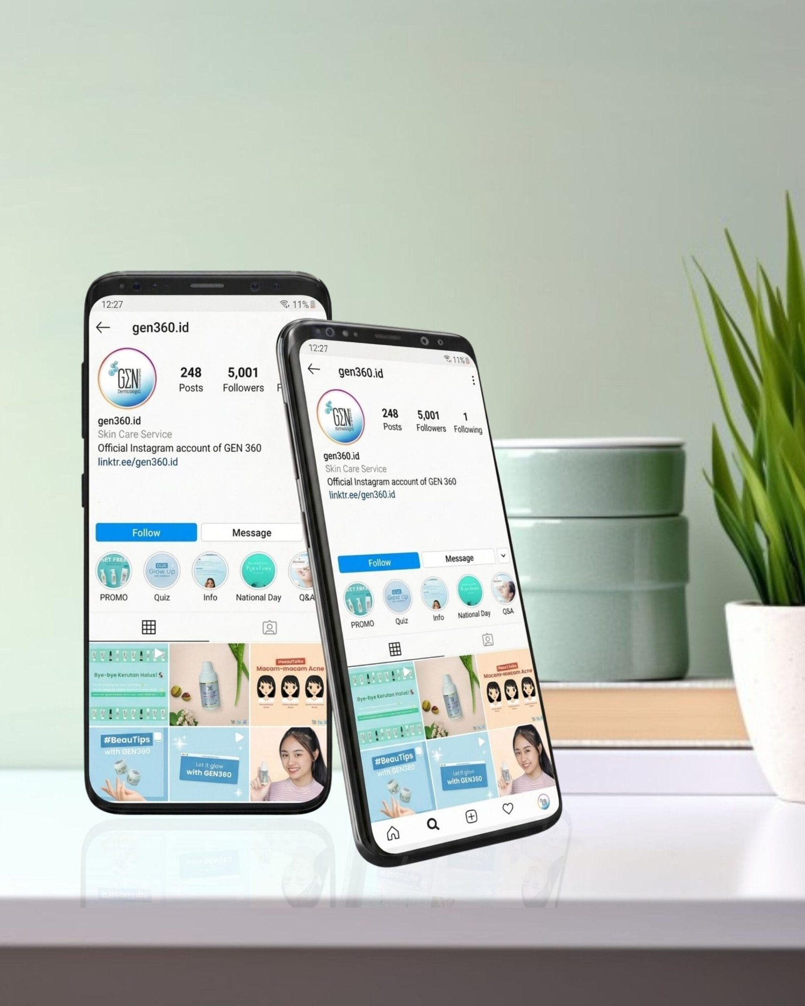 Portofolio Rumah Cipta Kreatif Media Sosial Optimization Gen360.id