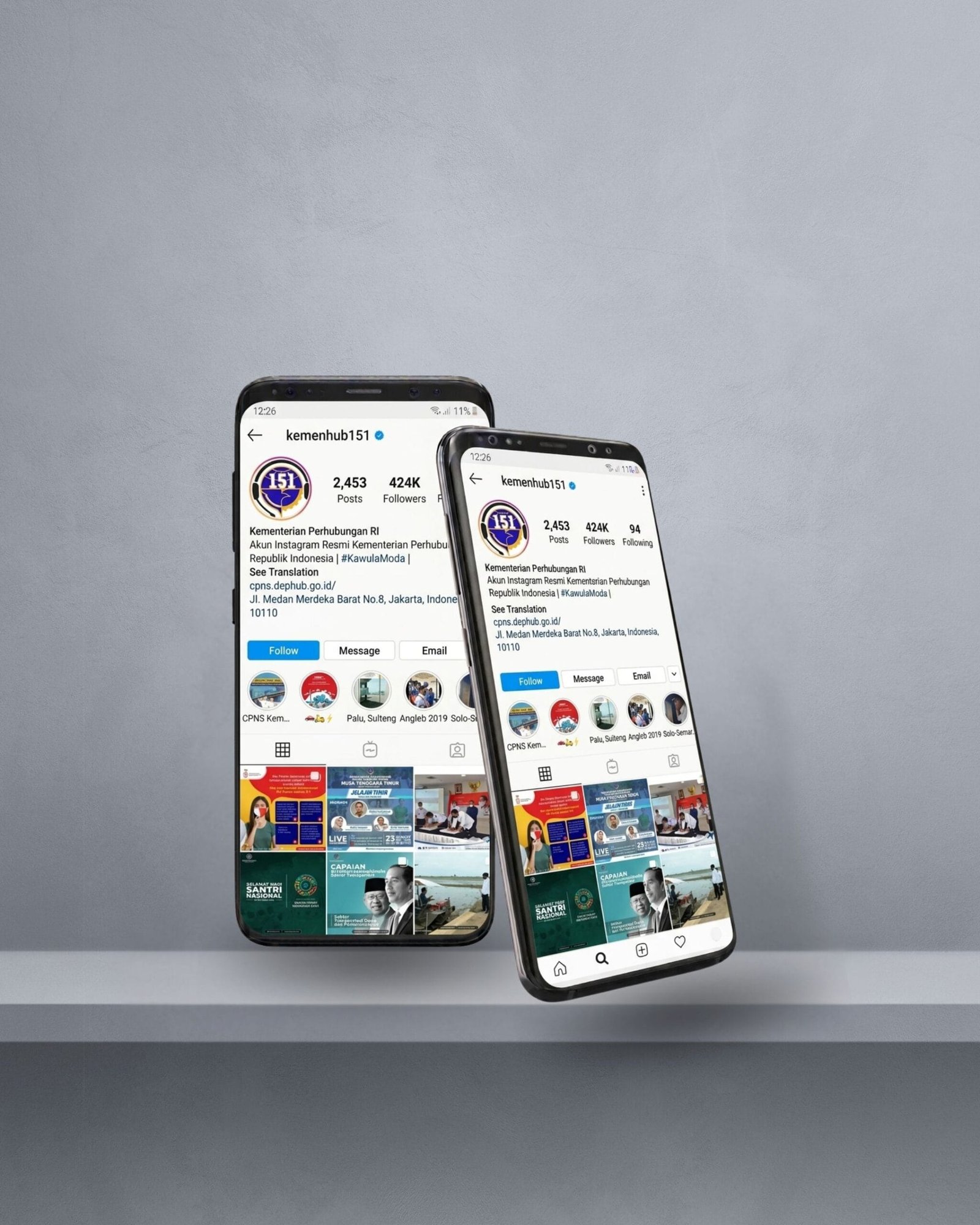 Portofolio Rumah Cipta Kreatif Media Sosial Optimization Kemenhub51