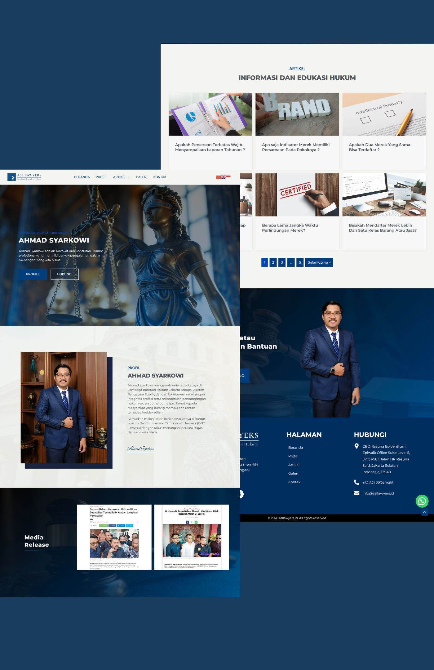 Rumah Cipta Kreatif-portfolio website asl Lawyers