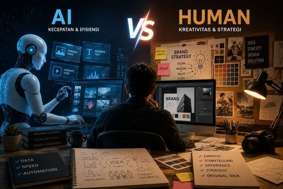 Rumah Cipta Kreatif - Apakah AI Akan Menggantikan Creative Agency