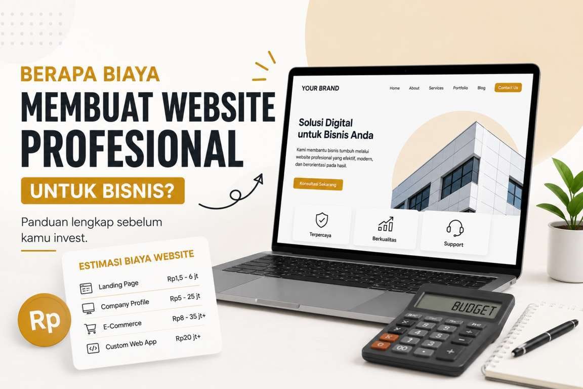 Rumah Cipta Kreatif - Berapa biaya membuat website profesional untuk bisnis